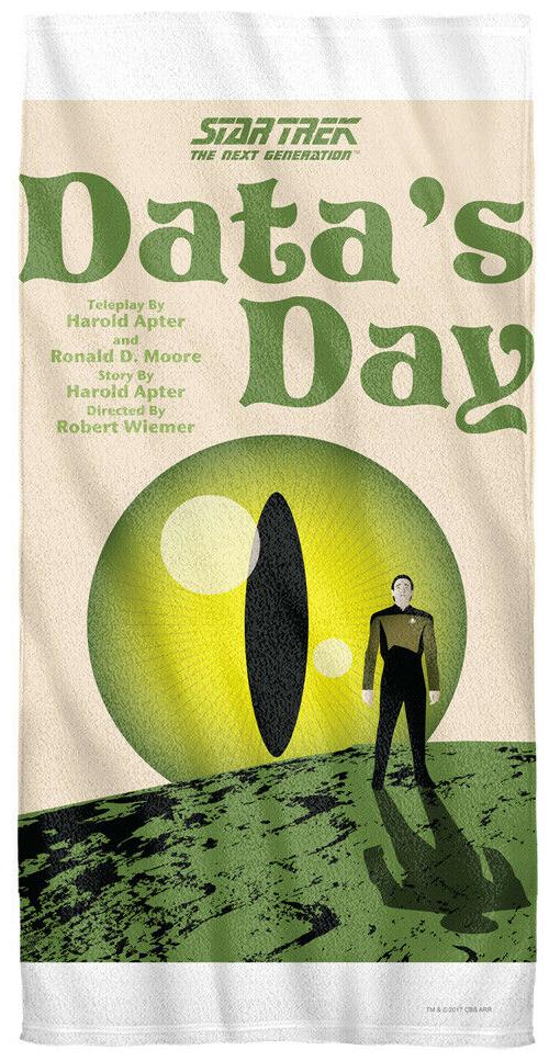 

Star Trek TNG Season 4 Episode 11 Licensed Beach Towel 60in by 30in