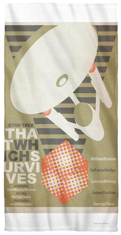 

Star Trek TOS Episode 72 Licensed Beach Towel 60in by 30in