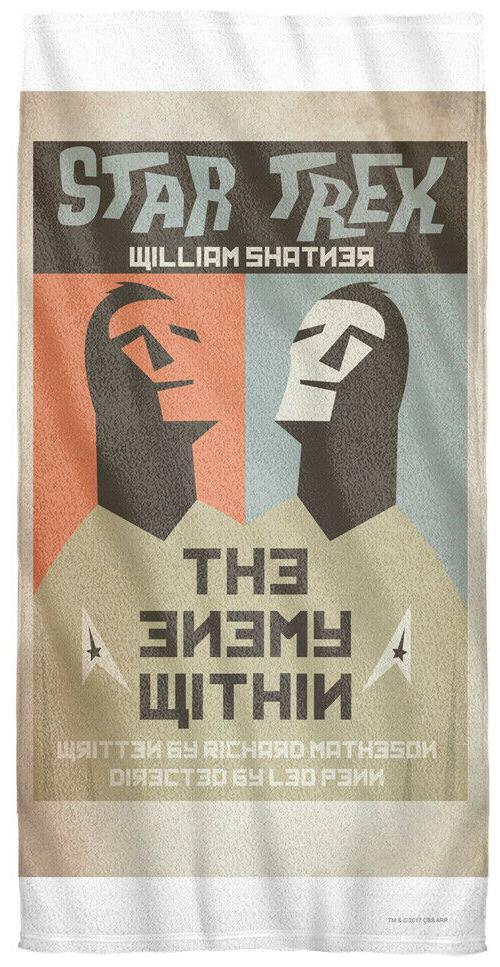 

Star Trek TOS Episode 5 Licensed Beach Towel 60in by 30in