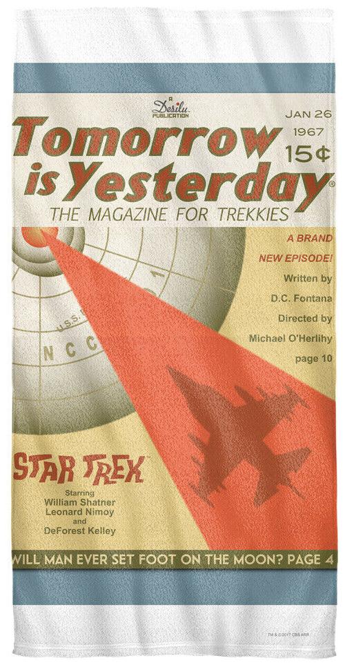 

Star Trek TOS Episode 19 Licensed Beach Towel 60in by 30in