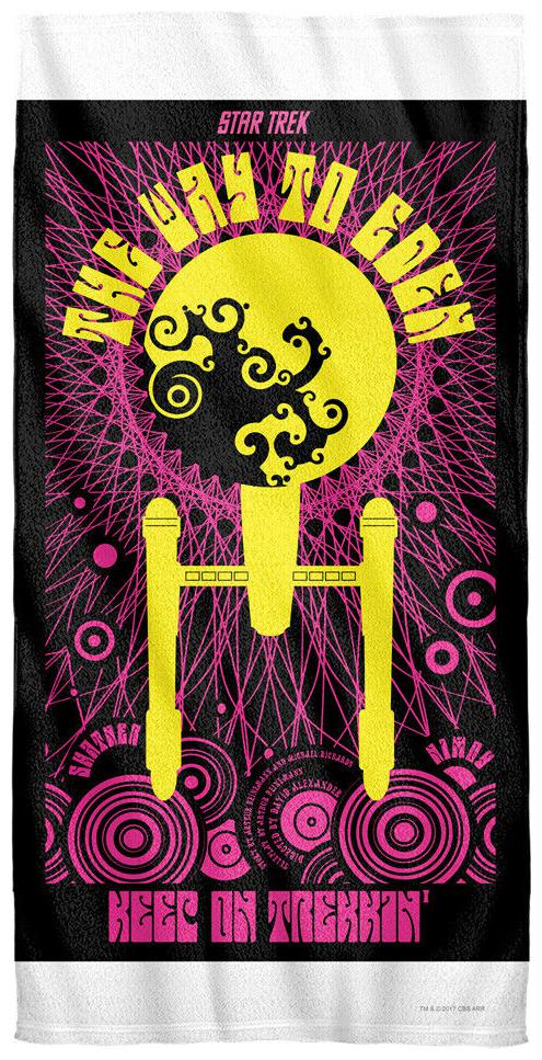 

Star Trek TOS Episode 75 Licensed Beach Towel 60in by 30in