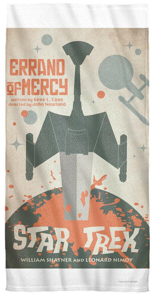 

Star Trek TOS Episode 26 Licensed Beach Towel 60in by 30in