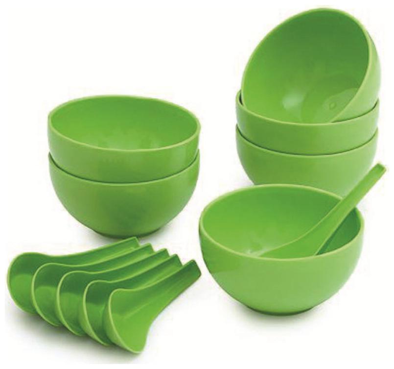 

START KITCHEN SOUP BOWL SET OF 6 BOWL WITH 6 SPOON