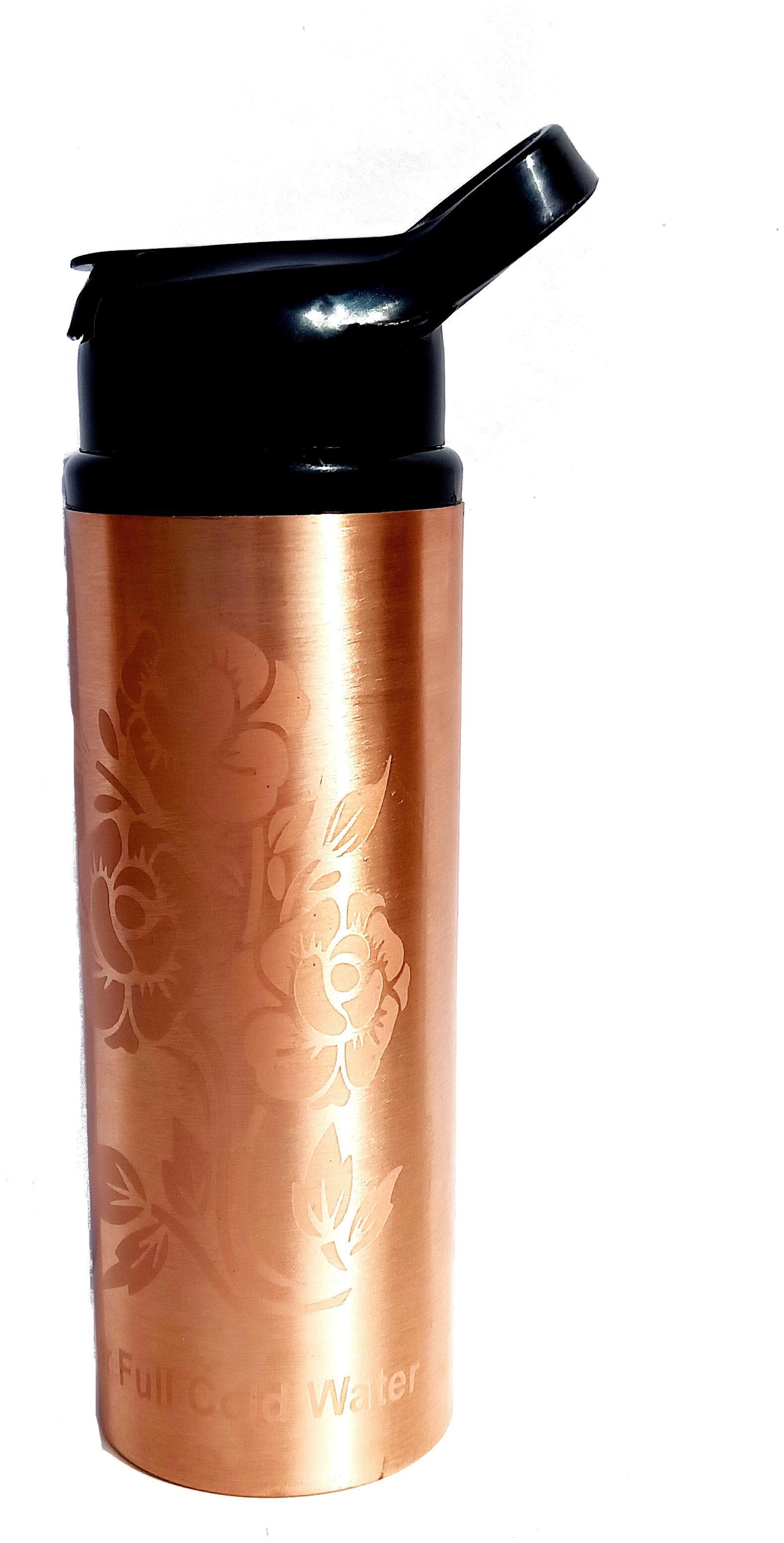 

State Pride-T Copper Brown Water Bottle ( 500 ml Set of 1 )