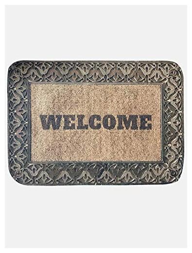 

Status Digital Home Living Lobby Bathroom Office Entrance Door Floor Mat with Anti Slip Backing
