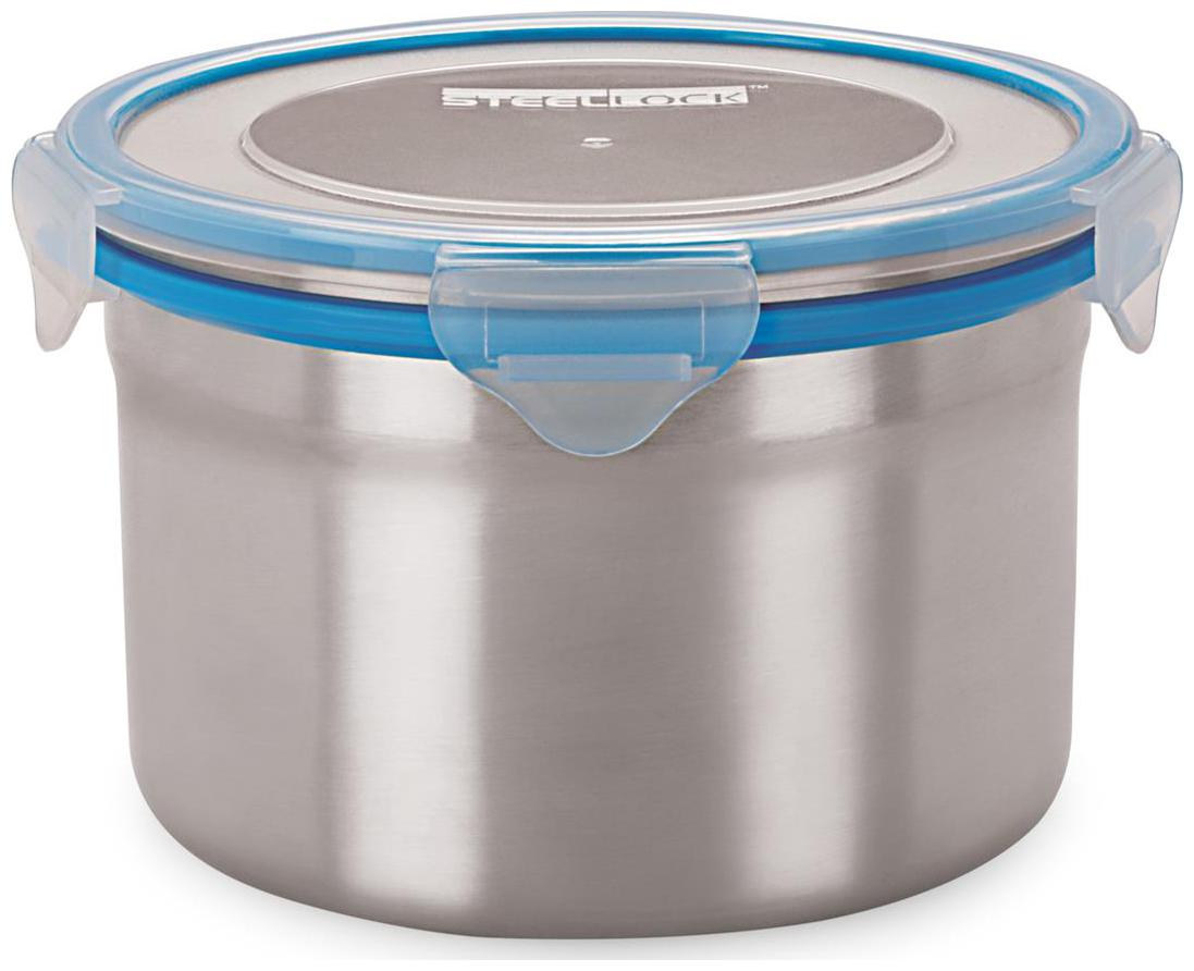 

Steel Lock Airtight Storage Containers 1300 ml 2 pc 1403 Container Set
