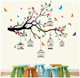 Buy Switchboard Sticker Tulip Flowers Wall Sticker For Light