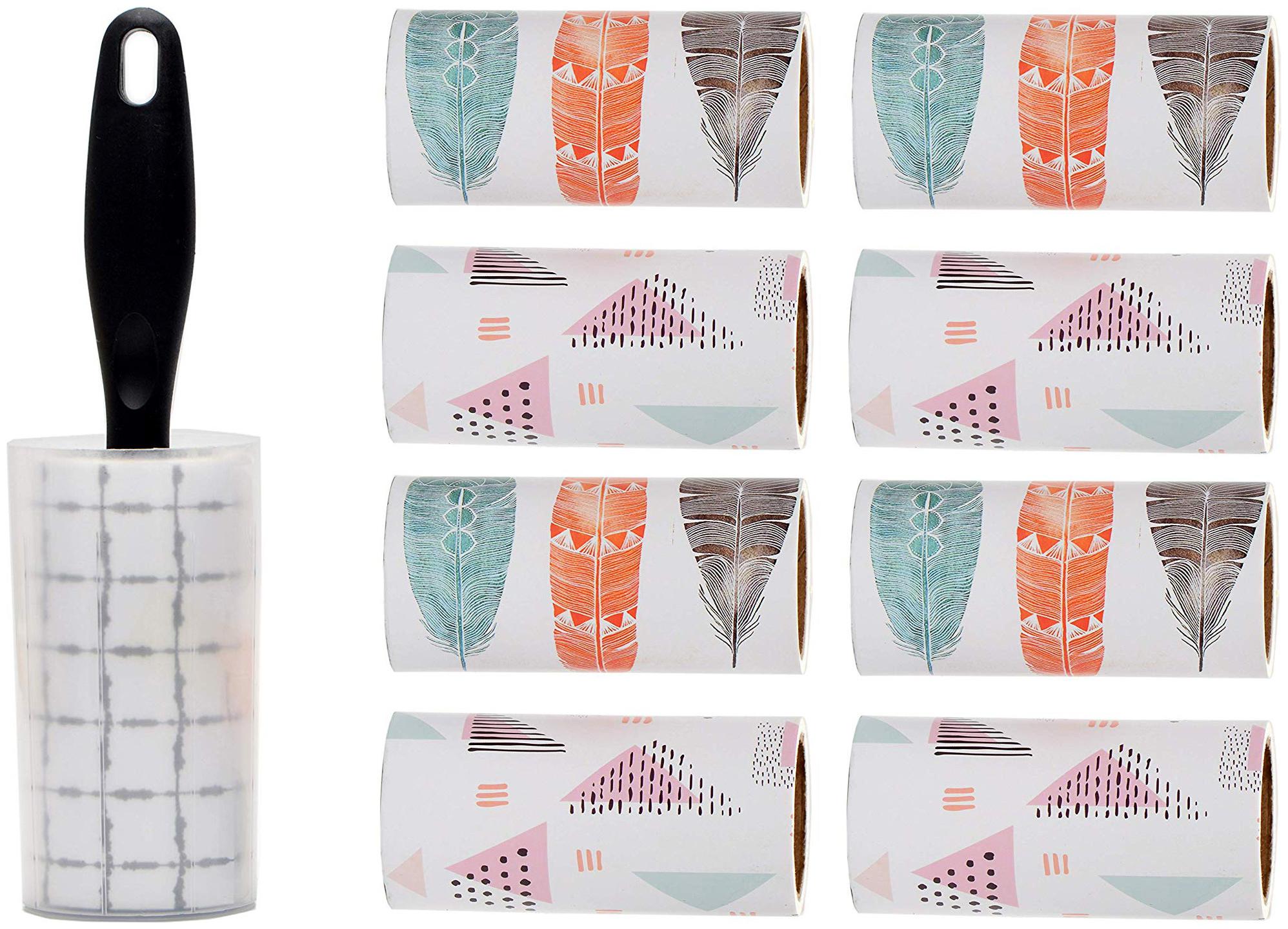 

Store2508 Lint Roller with Cover (60 Sheet) 8 Refills (60 Sheets Each)