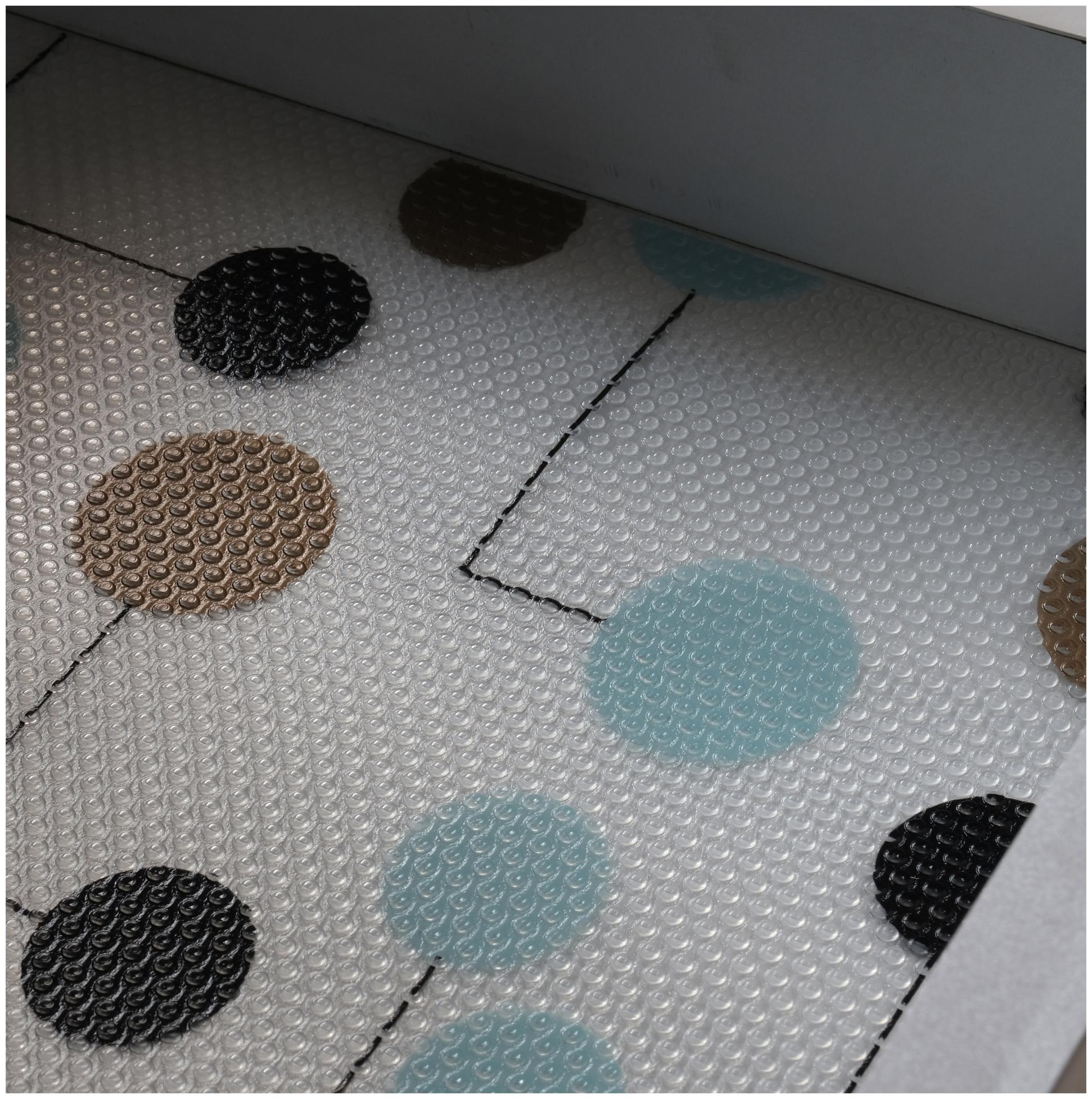 

Store2508 Waterproof Kitchen Cabinet Liner Drawer Mat Table Desk Shelf Pad Non-Slip Placemat Model MB489 (45cm X 500cm)