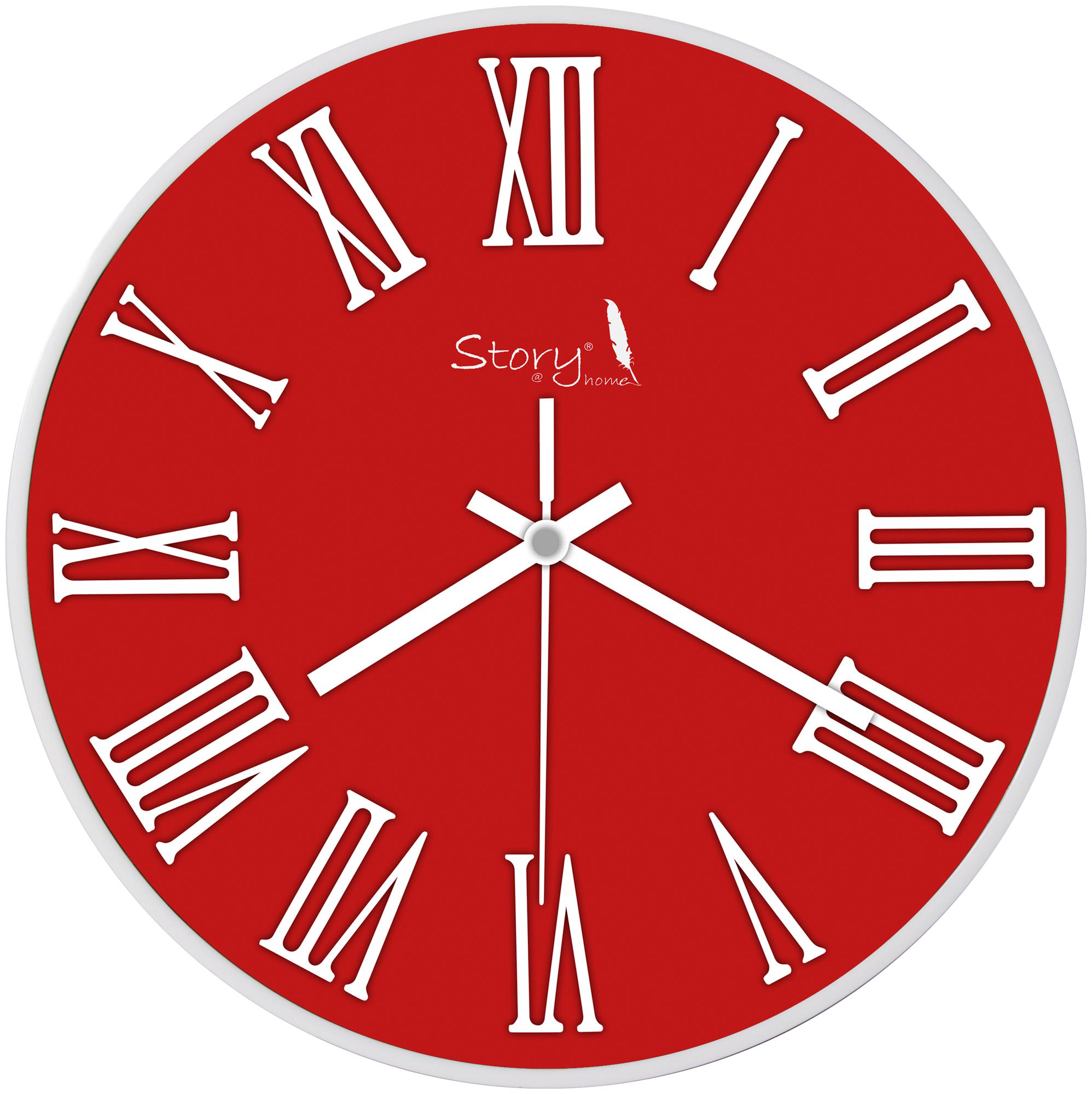 

Story Home Plastic Analog Wall clock ( Set of 1 )
