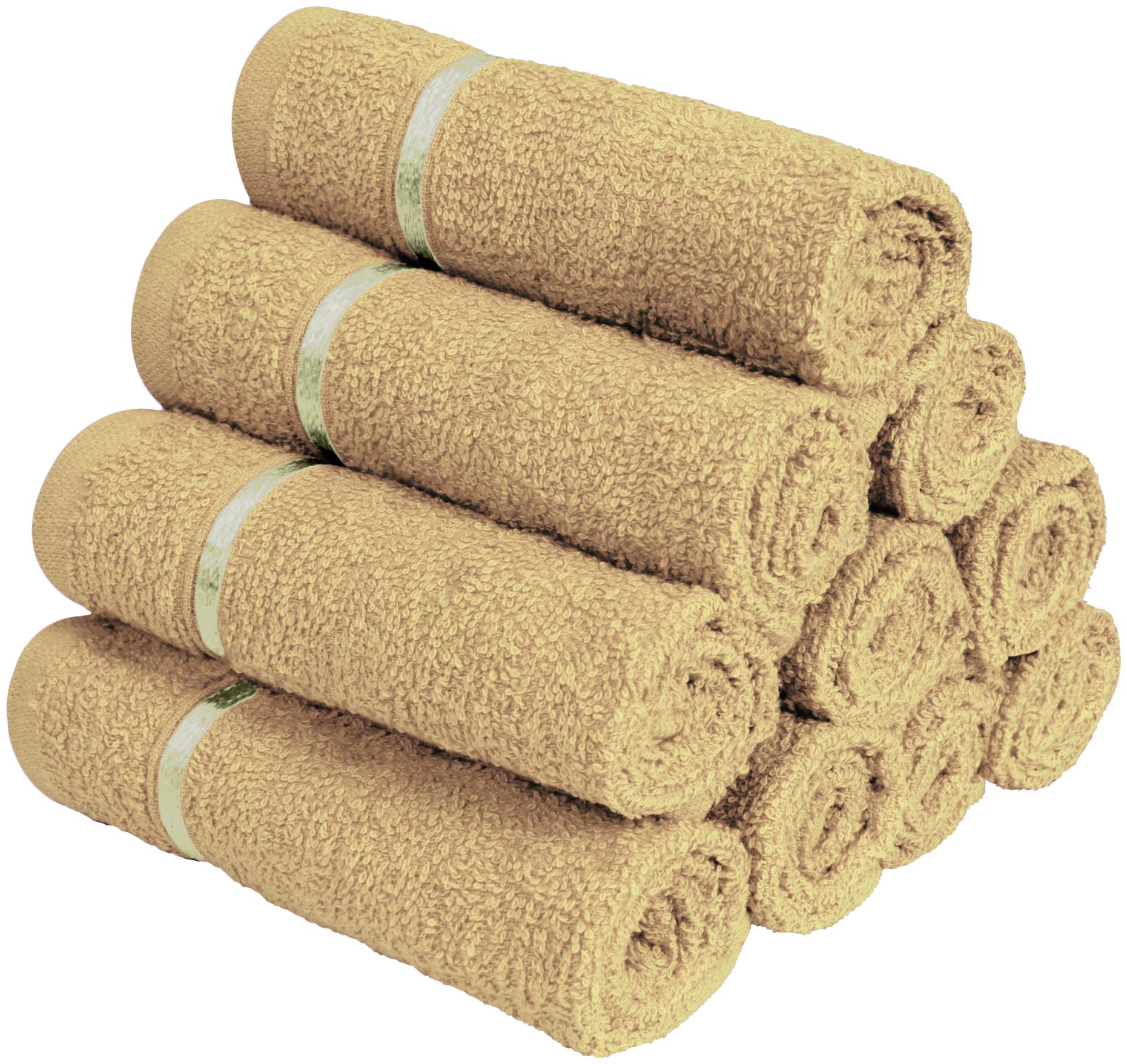 

Story Home 450 GSM Cotton Face towel ( 10 pieces Beige )