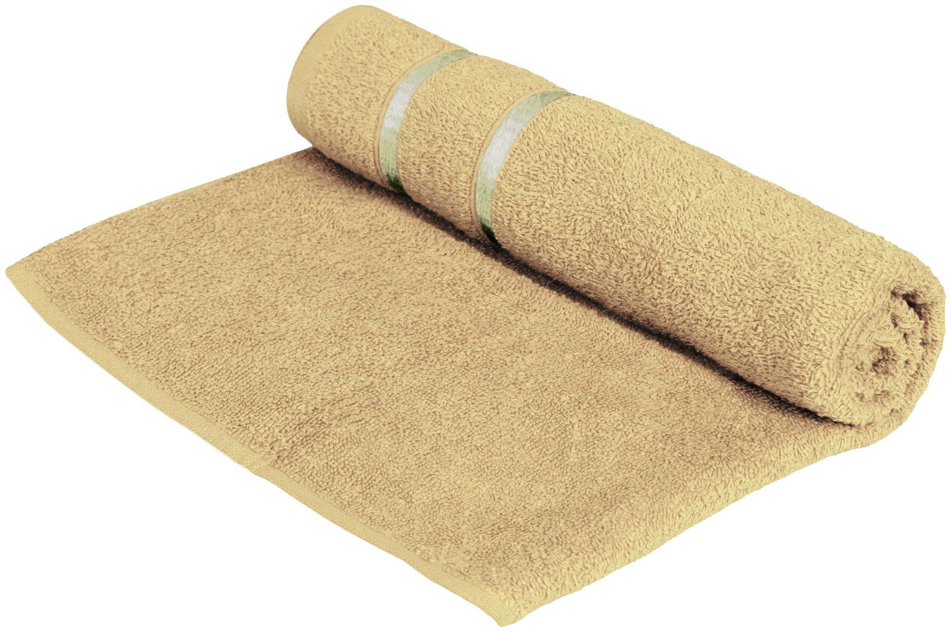 

Story Home 450 GSM Cotton Bath towel ( 1 piece Beige )