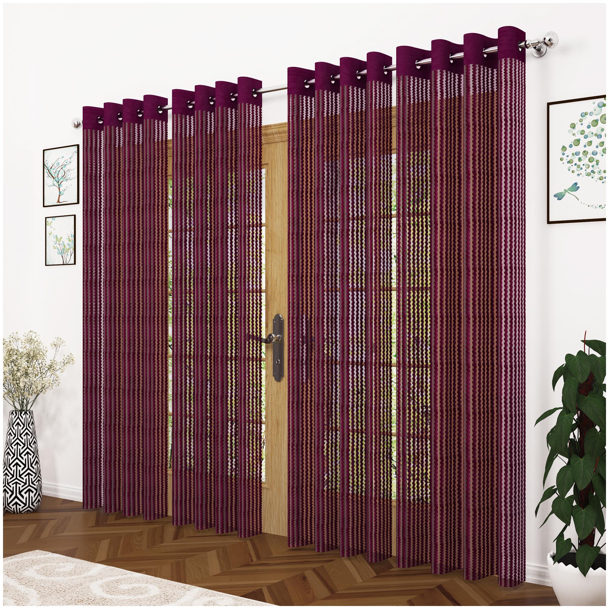 

Story Home 4 pcs Aura Door Curtain - 7ft