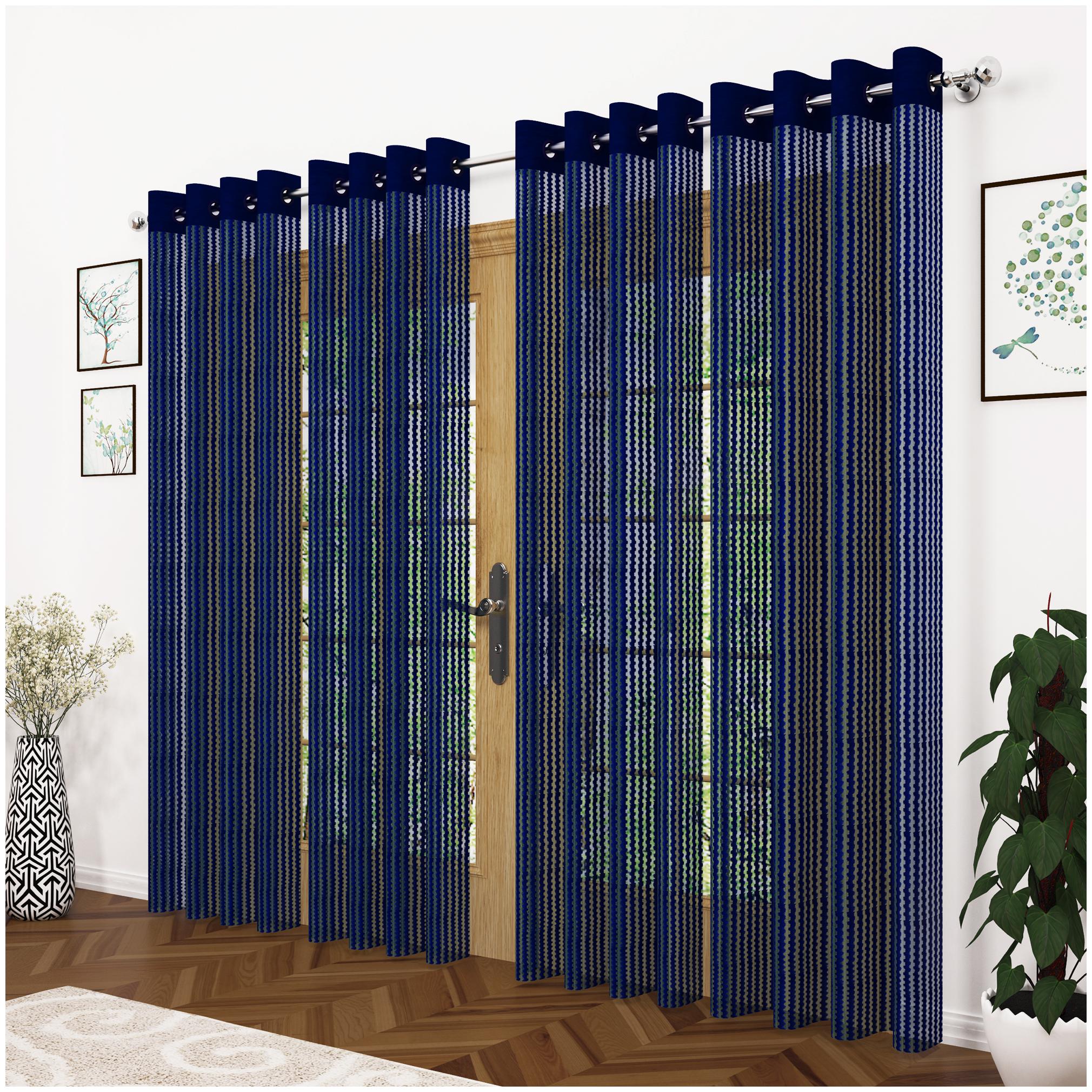 

Story Home 4 pcs Aura Door Curtain - 7ft