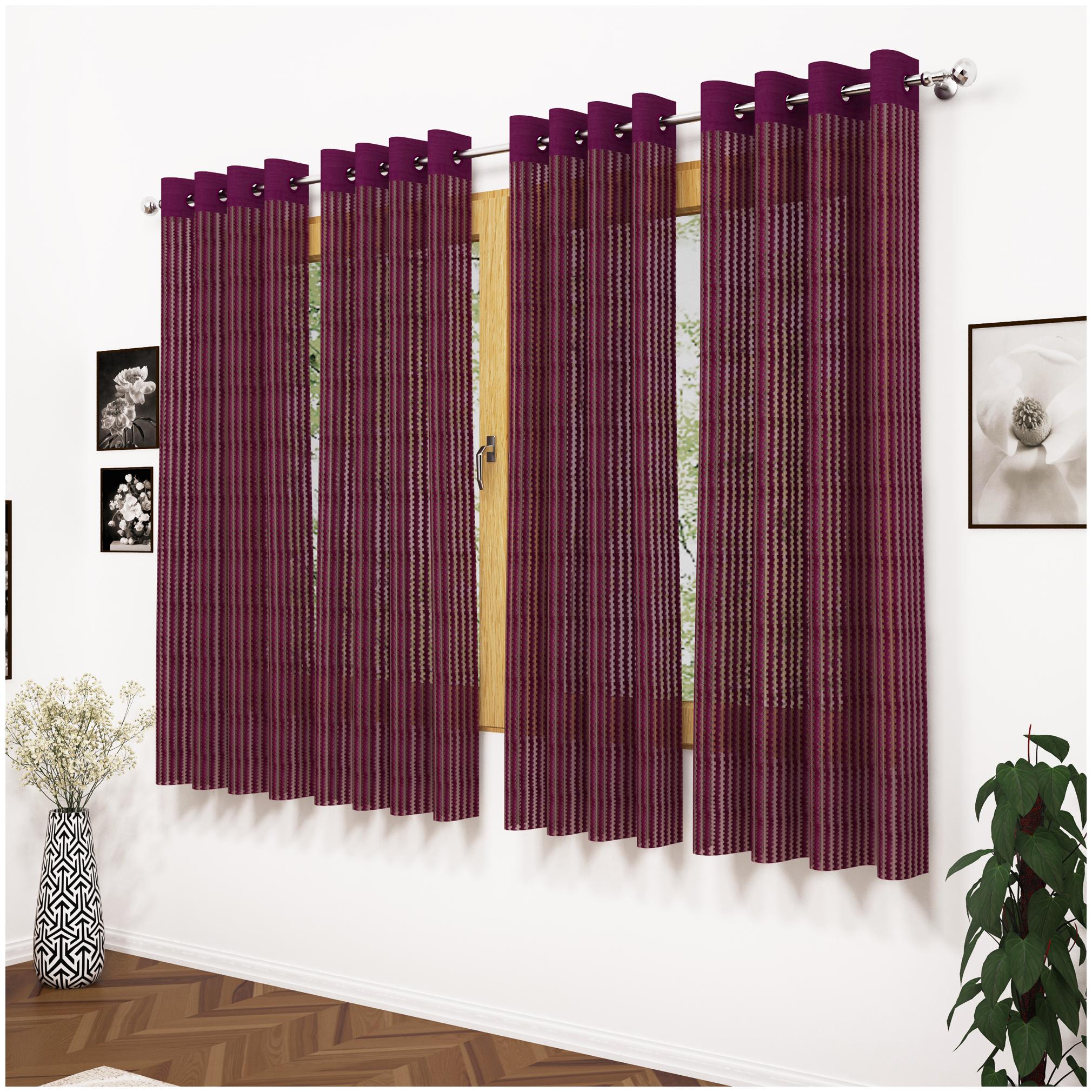 

Story Home 4 pcs Aura Window Curtain - 5ft