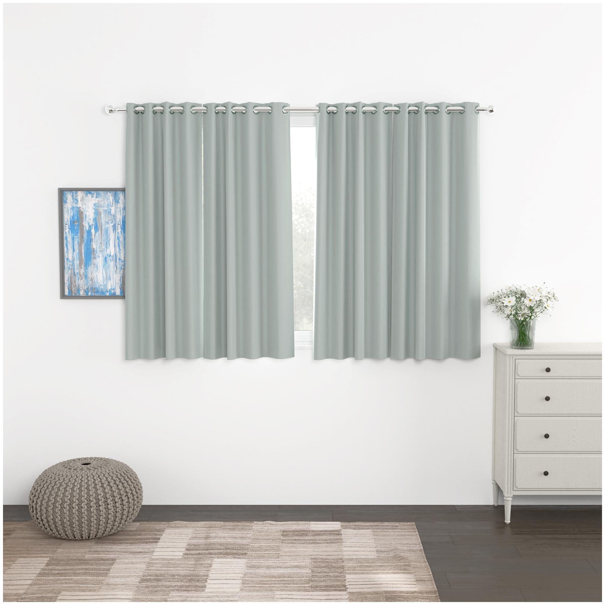 

Story Home Blackout Set of 4 Pcs Window Curtain - 5ft