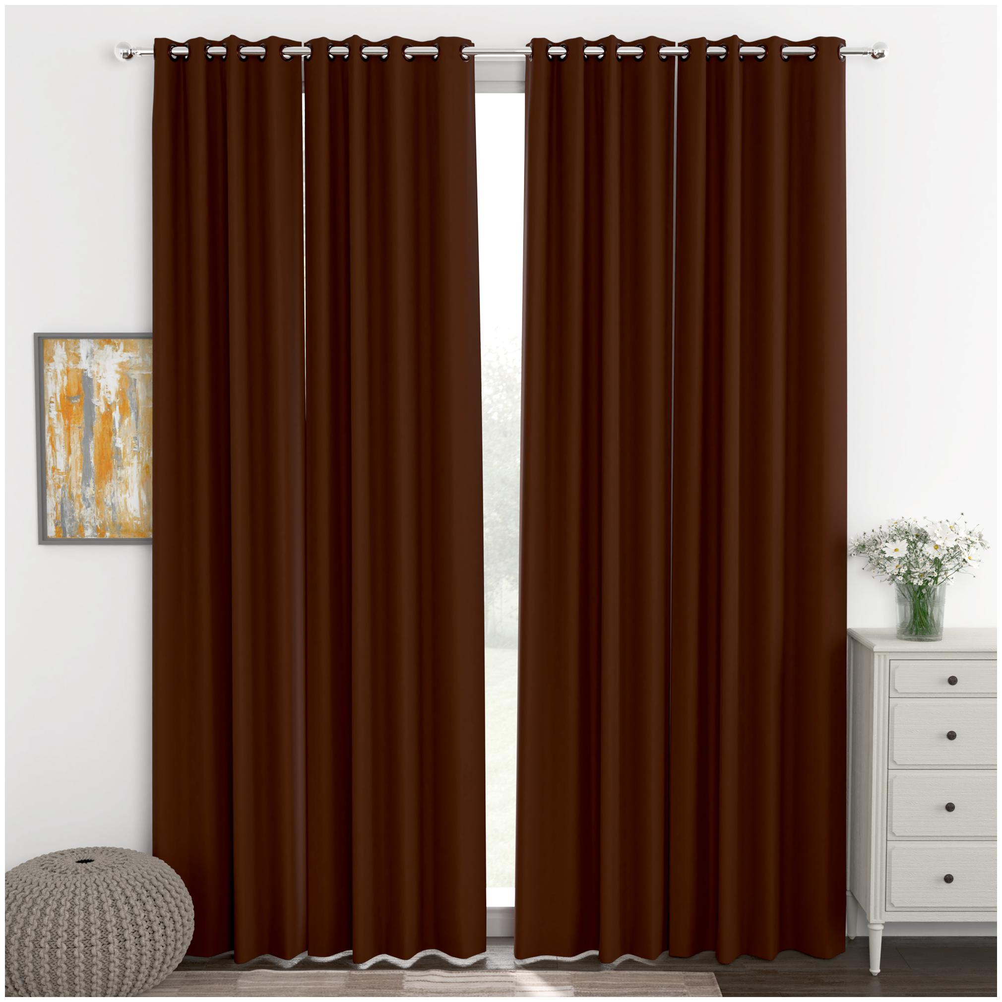 

Story Home Blackout Set of 4 Pcs Long Door Curtain - 9 ft