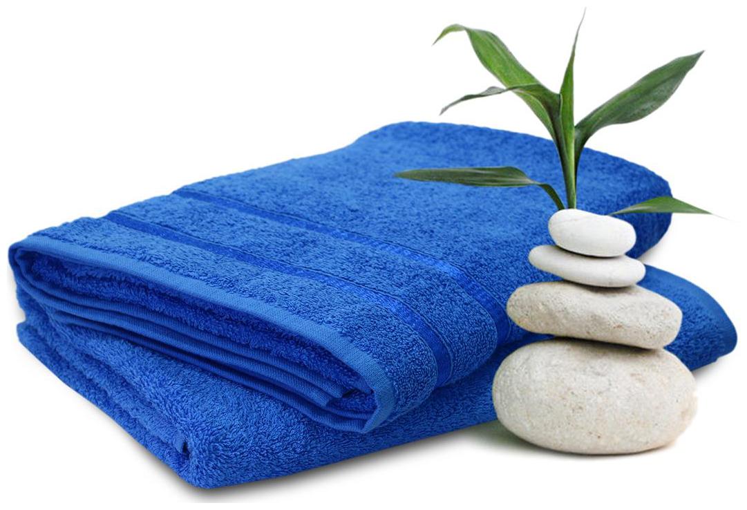 

Story Home 450 GSM Cotton Bath towel ( 2 pieces Blue )