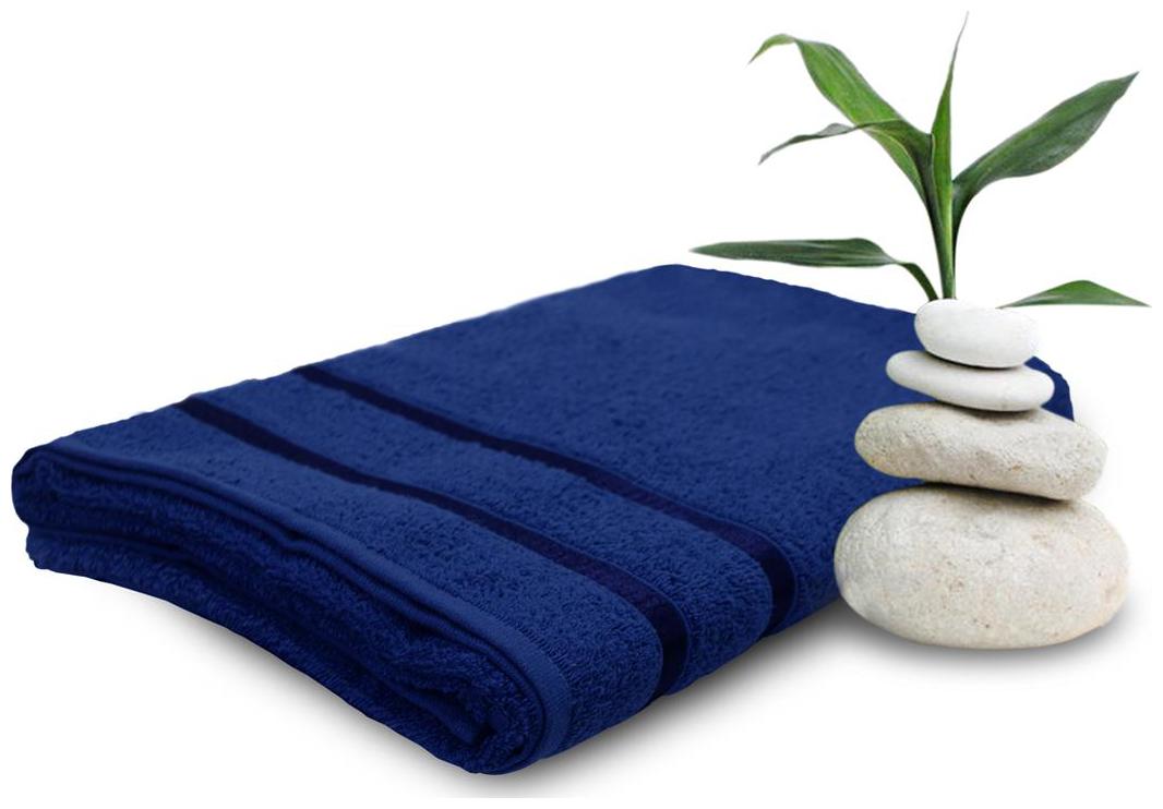 

Story Home 450 GSM Cotton Bath towel ( 1 piece Blue )