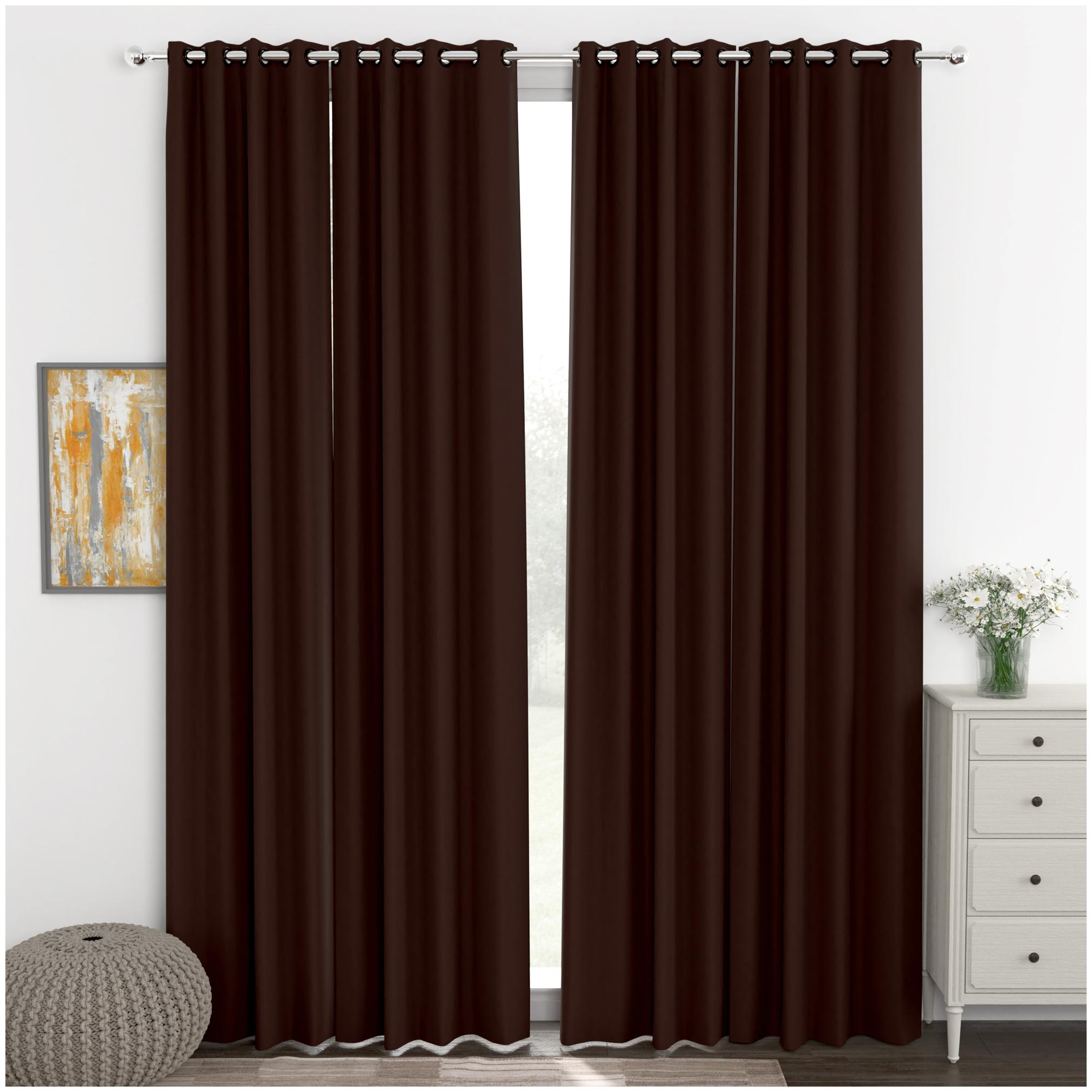 

Story Home Blackout Set of 4 Pcs Door Curtain - 7ft
