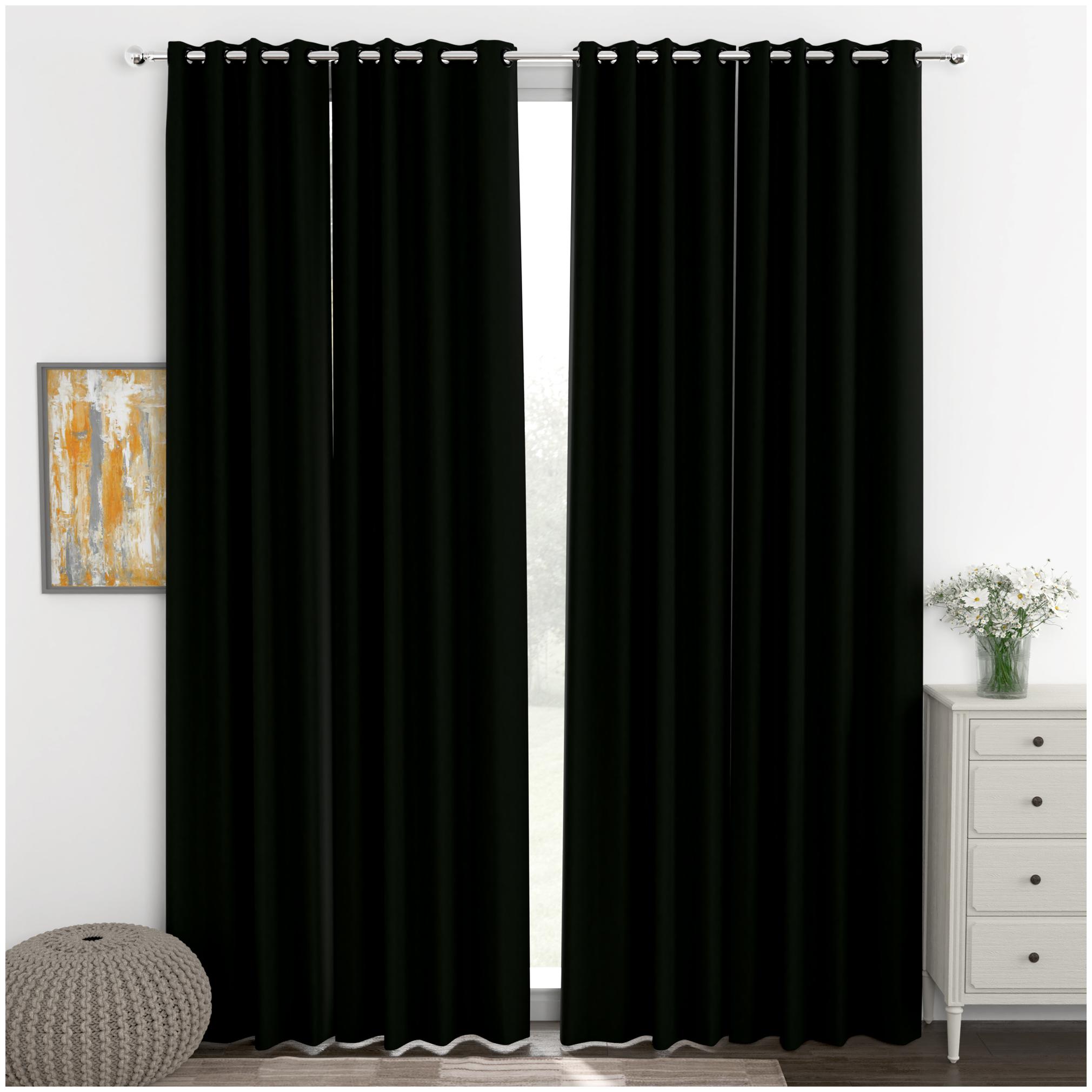 

Story Home Blackout Set of 4 Pcs Long Door Curtain - 9 ft