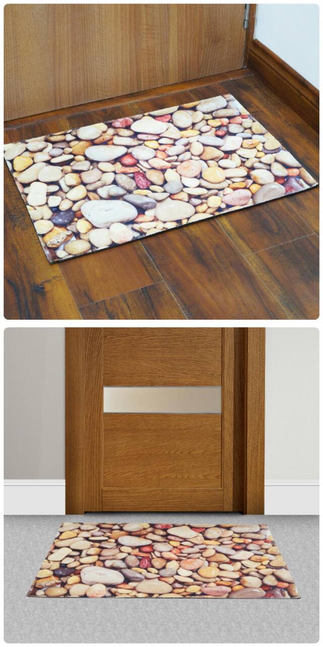 Story@Home Combo Of Designer Door Mat Set Of 2