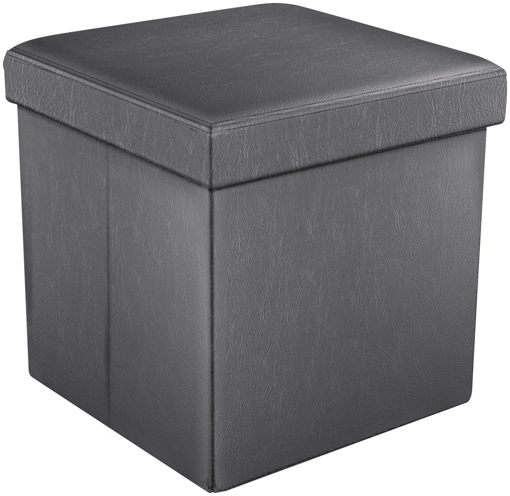 

Story home Foldable 1 pc Ottoman Storage Box Cum Stool