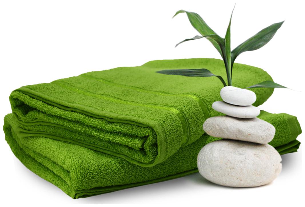 

Story Home 450 Cotton Bath towel ( 2 pieces Green )