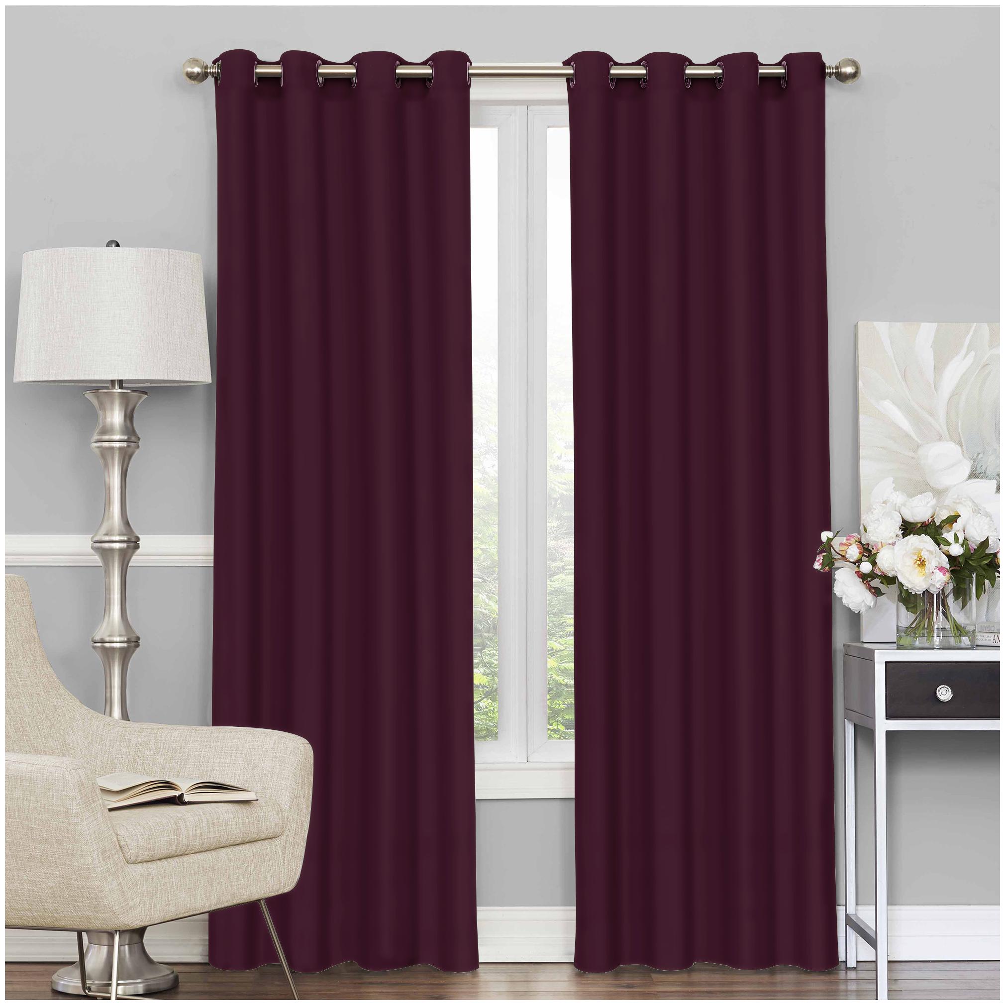 

Story Home Set of 2 Pcs Door Blackout Curtain - 7ft