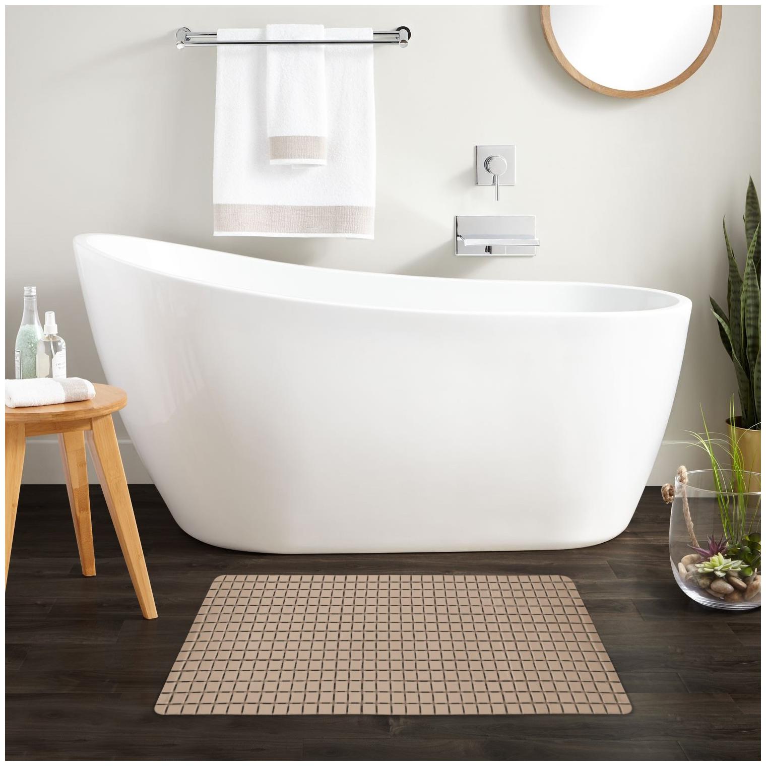 

Story Home Bath Mat For Bathroom - Mud Brown