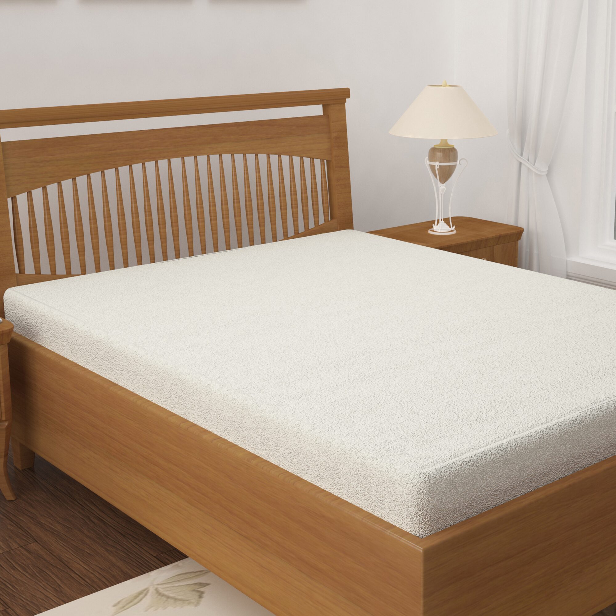 

Story Home Terry Mattress Protector (78 X 60) Double