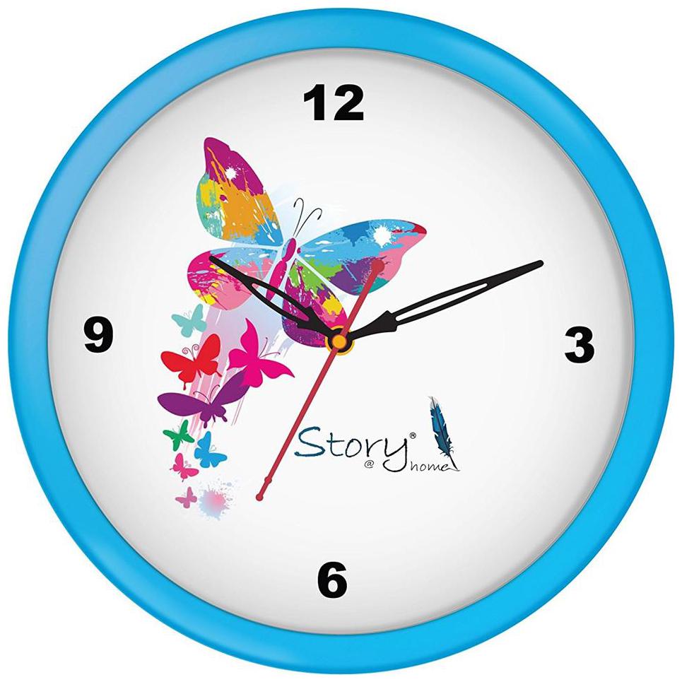 

Story Home Plastic Analog Wall clock ( Set of 1 )