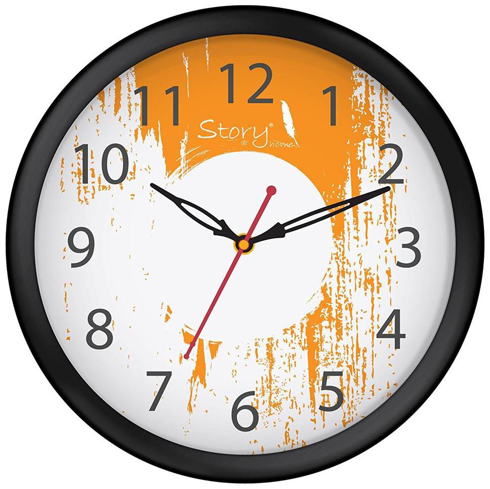 

Story Home Plastic Analog Wall clock ( Set of 1 )