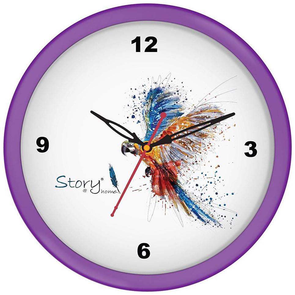 

Story Home Plastic Analog Wall clock ( Set of 1 )