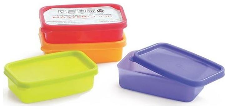 

Mastercook Assorted Lunch box ( Set of 1 100 ml )