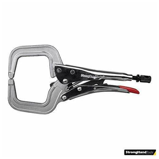 

Strong Hand Tools Locking C-Clamps Round Tip Throat Depth 3-1 4 Opening 4