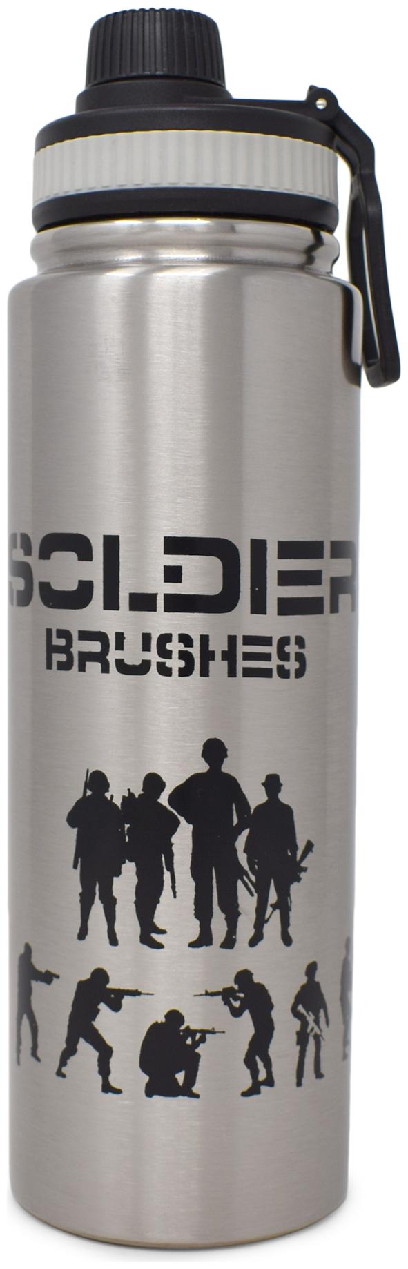 

Style Homez RUGGED SOILDER 800 ml 800 ml Stainless Steel Thermosteel Flask ( Silver )