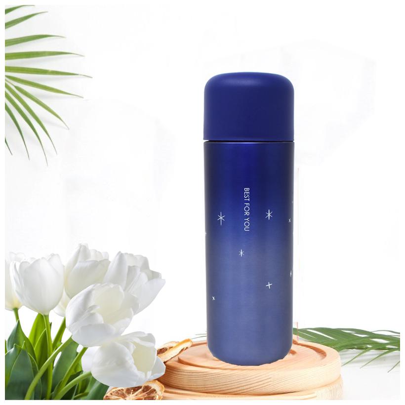 

Style Homez STONY Vacuum Flask 450 ml 450 ml Stainless Steel Thermosteel Flask ( Blue )