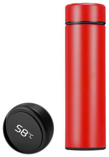 

Style Homez DURA LED Vacuum Flask 480 ml 480 ml Stainless Steel Thermosteel Flask ( Red )