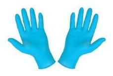 

Stylewell Pack Of 5 Pair Disposable Waterproof Blue Color Tear Resistance Industrial Surgical Rubber Examination Gloves (Pack of 10)