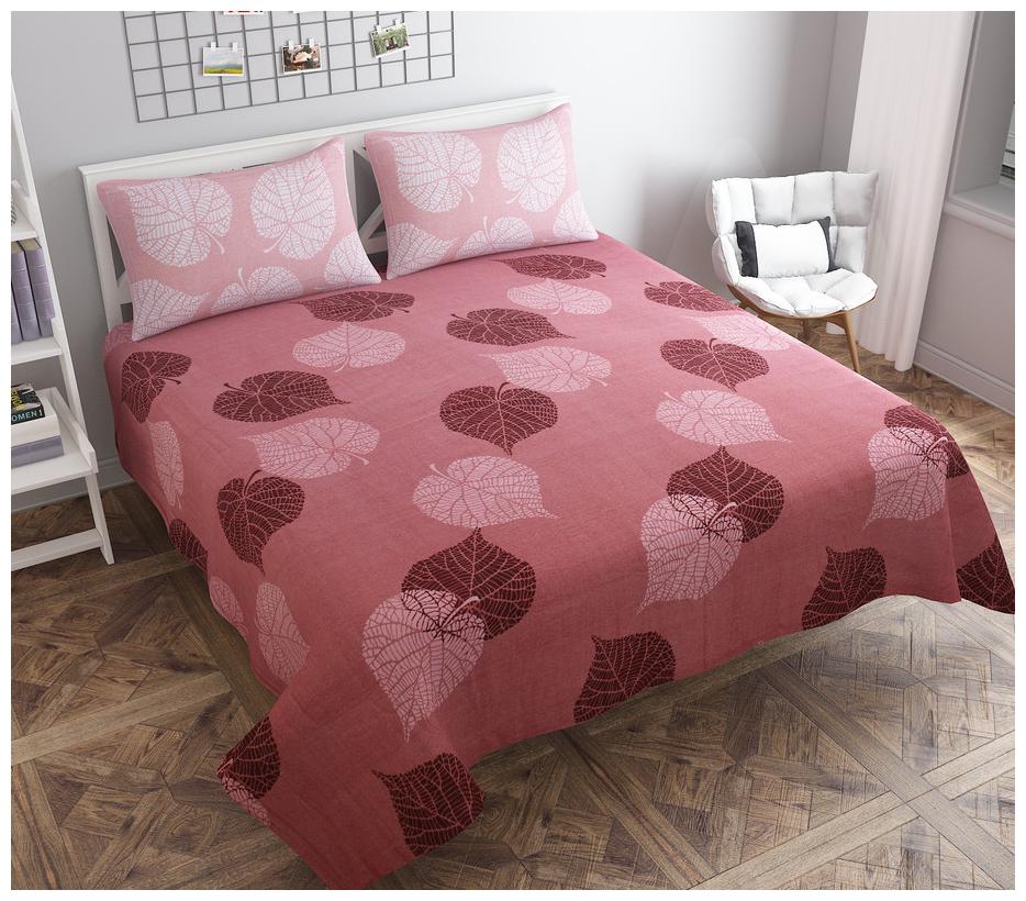 

Stylla Cotton Printed Double Size Bedsheet 144 TC ( 1 Bedsheet With 2 Pillow Covers Multi )