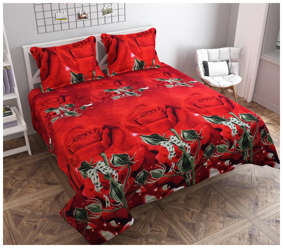 

Stylla Cotton Floral King Size Bedsheet 144 TC ( 1 Bedsheet With 2 Pillow Covers Multi )