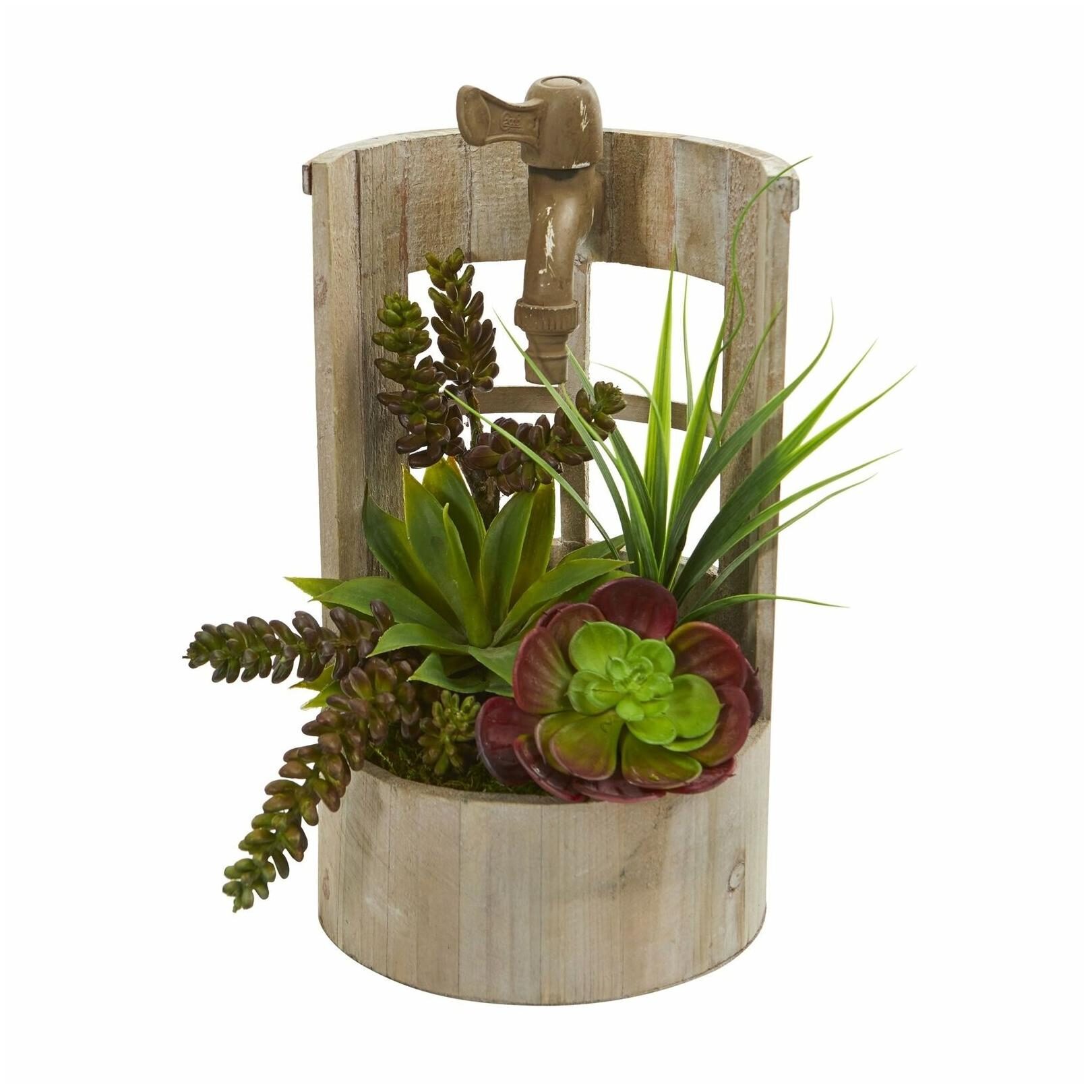 

Succulent Garden Artificial Plant in Decorative Planter