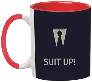 Suit Up Ceramic Coffee Mug by Ashvah - MUG1164