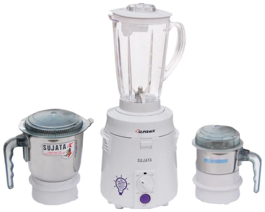 

SUJATA SUPERMIX 900 WATT MIXER GRINDER ( WHITE )