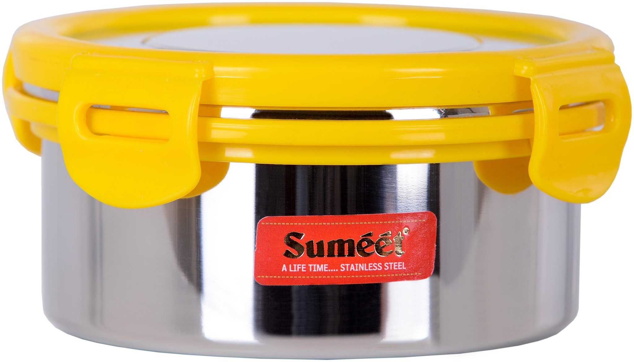 

Sumeet Silver Lunch box ( Set of 2 300 ml )