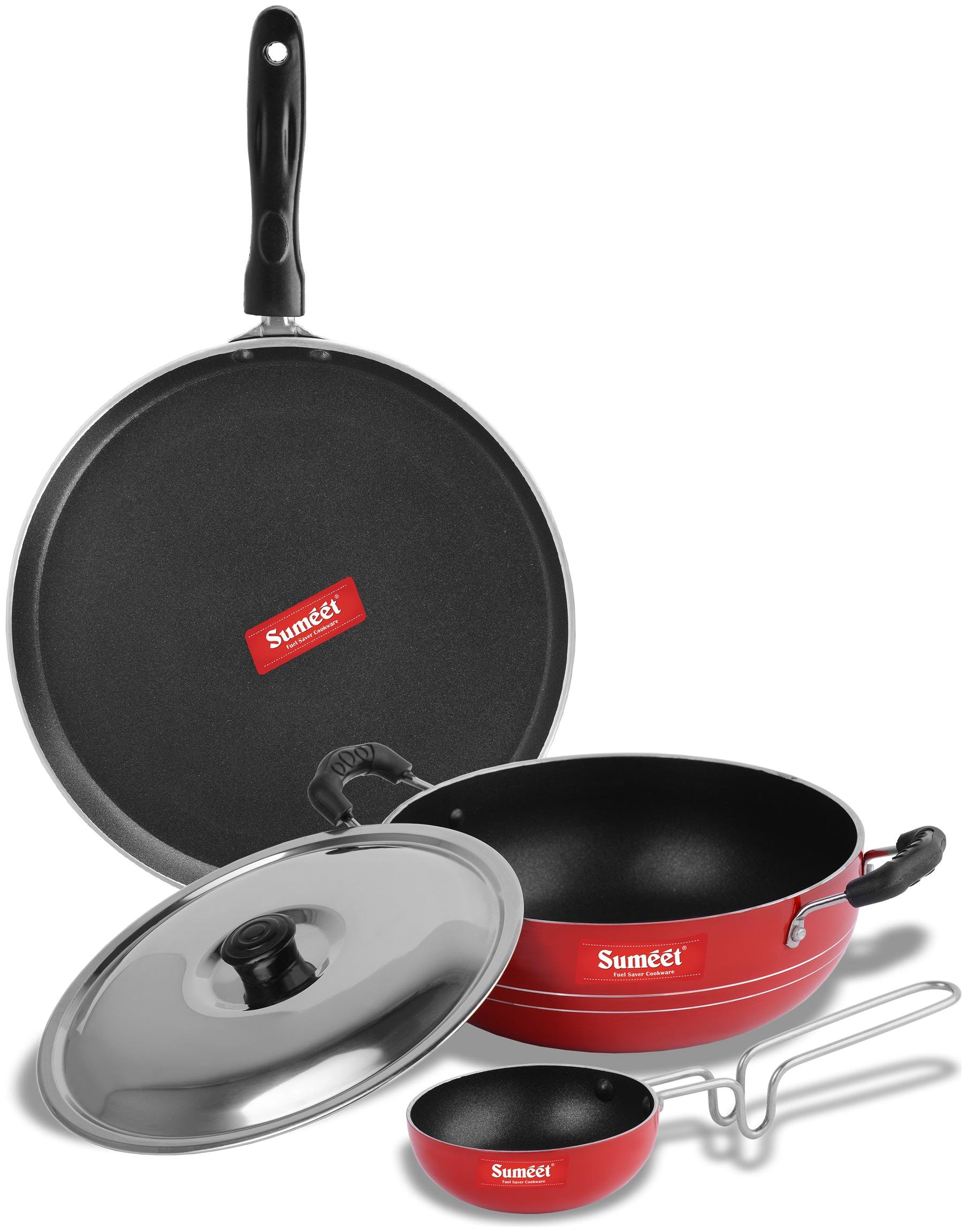 

Sumeet 2 6Mm Thick Non-Stick Harkin Combo Set