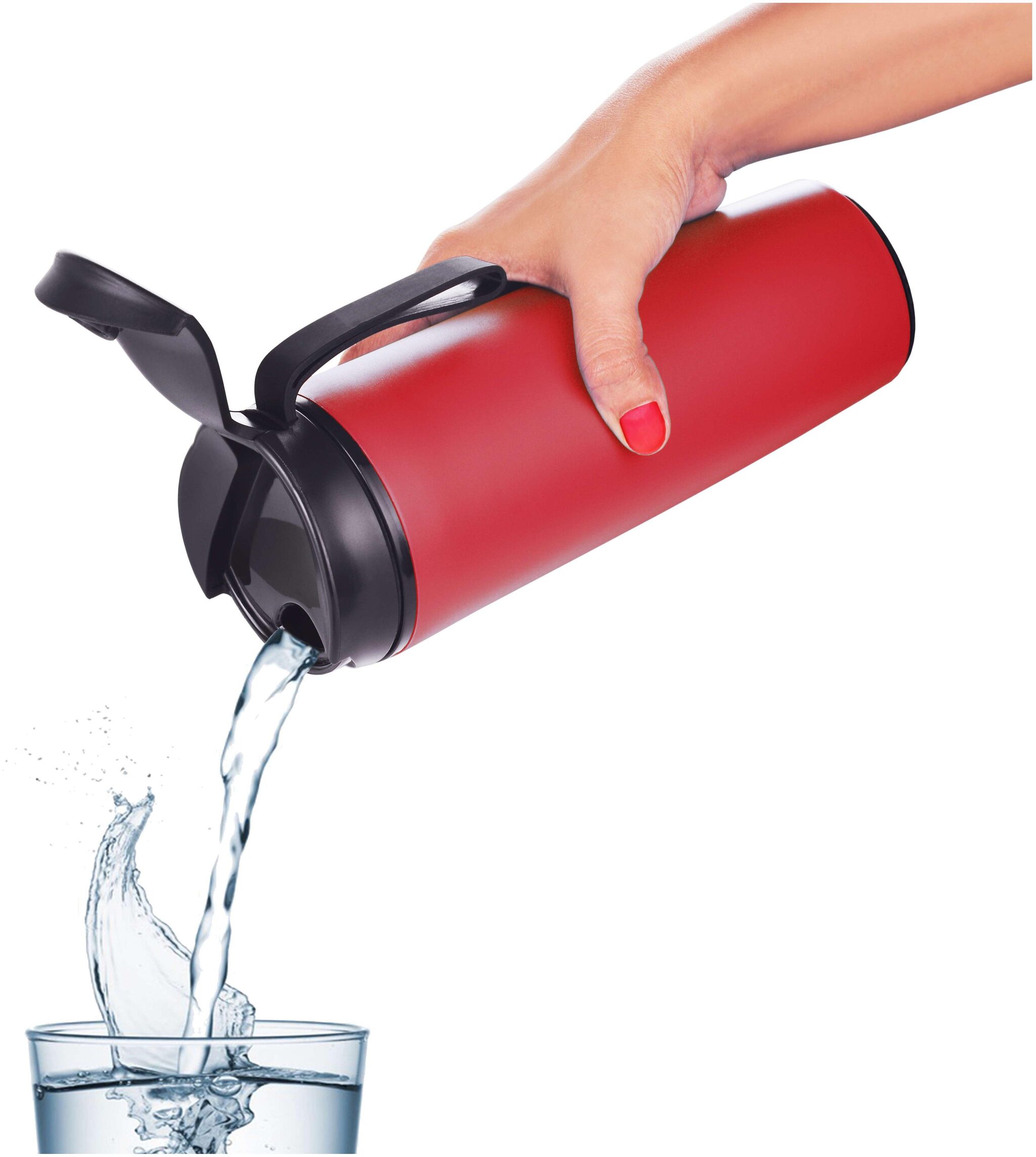 

Sumeet Plastic Red Water Bottle ( 500 ml Set of 1 )