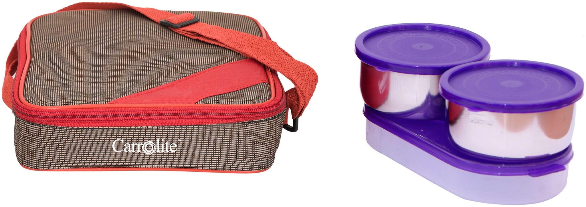 

Carrolite Brown Lunch box ( Set of 1 700 ml )