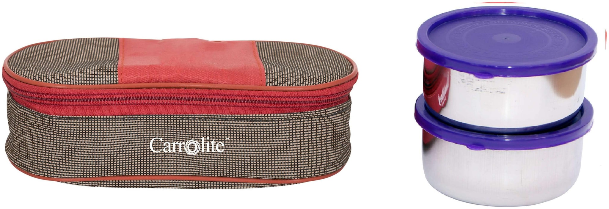 

Carrolite Brown Lunch box ( Set of 1 400 ml )